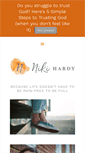 Mobile Screenshot of nikihardy.com