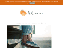 Tablet Screenshot of nikihardy.com